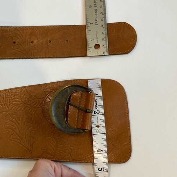 H&M Embossed Brown Belt - Picture 6 of 12